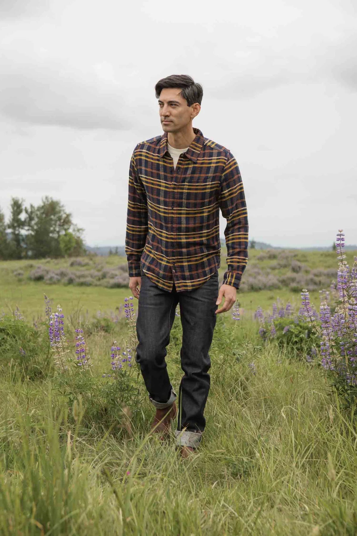 Larson Long Sleeve - Desert Dawn Plaid