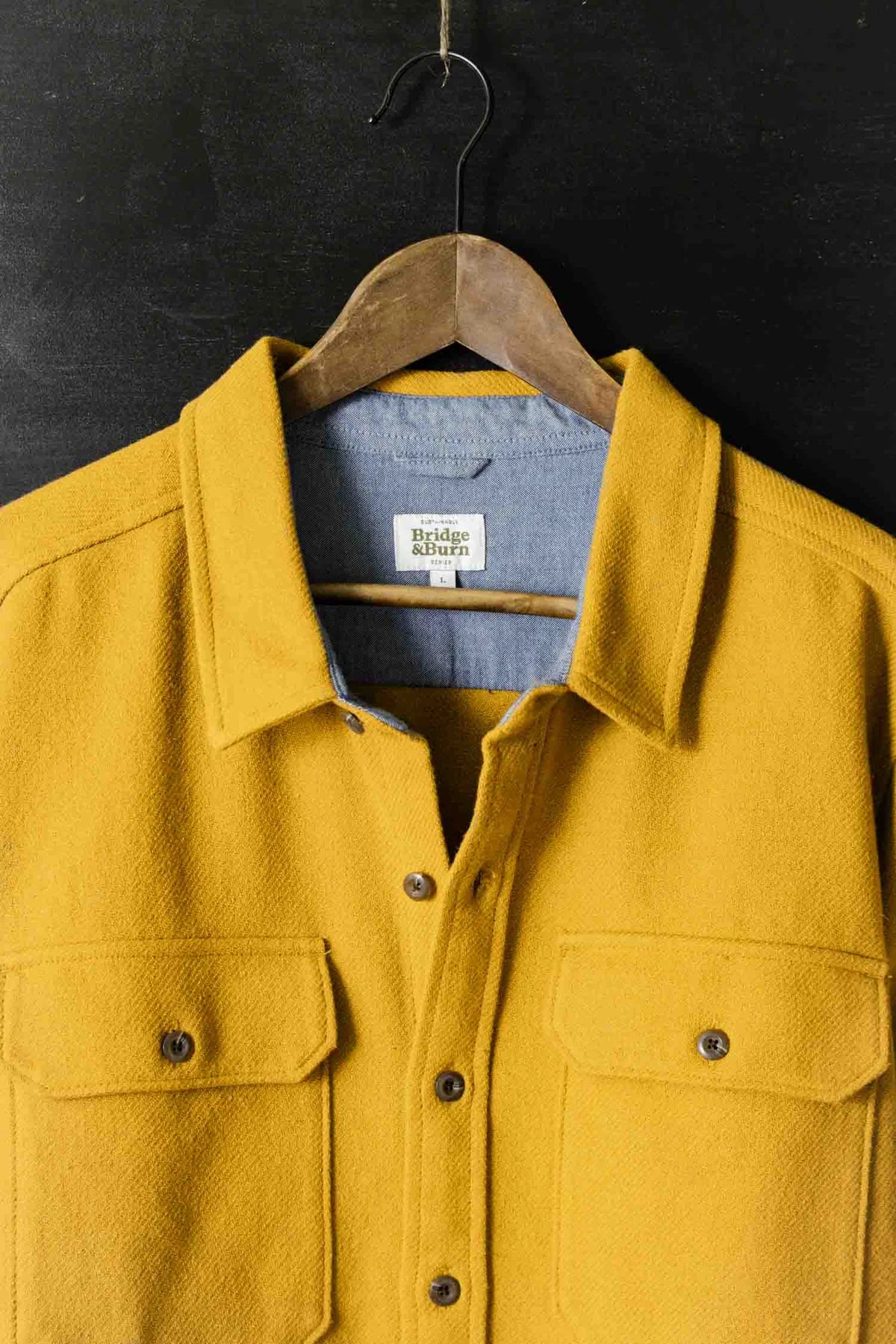Pointer Overshirt - Antique Gold