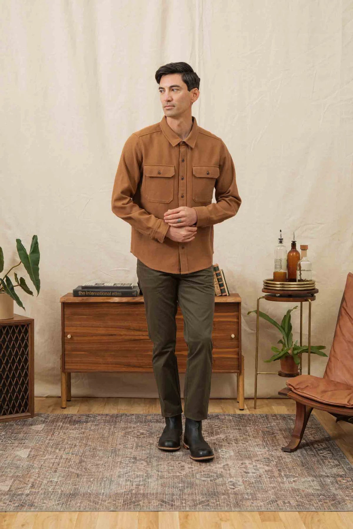 Pointer Overshirt - Camel