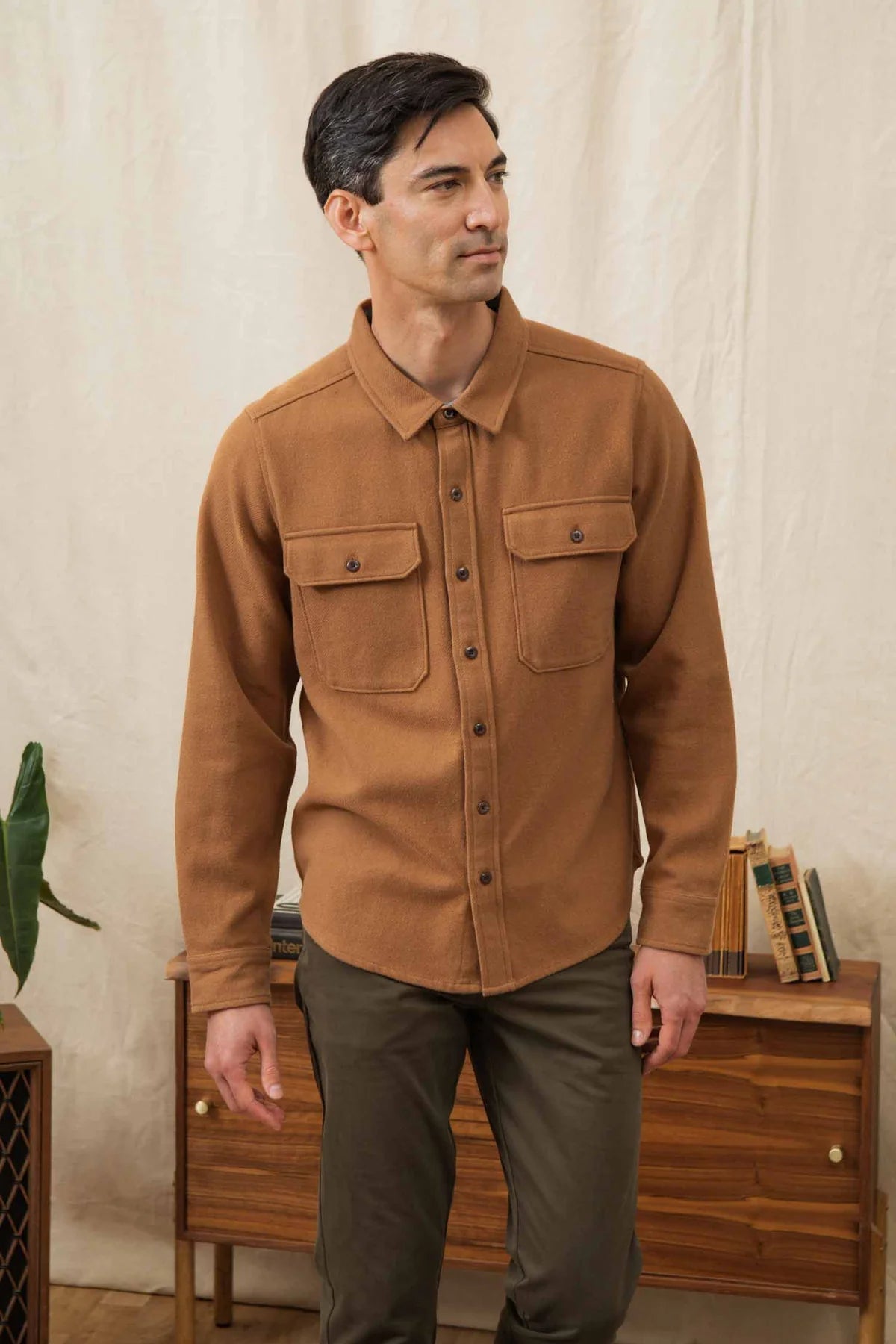 Pointer Overshirt - Camel