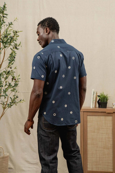 Emerson Slim Shirt - Lunar Polka