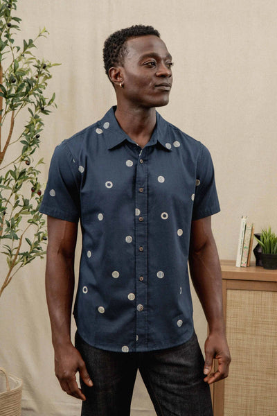 Emerson Slim Shirt - Lunar Polka