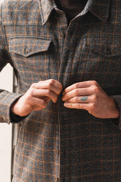Fielding Shirt Jacket - Hearth Plaid