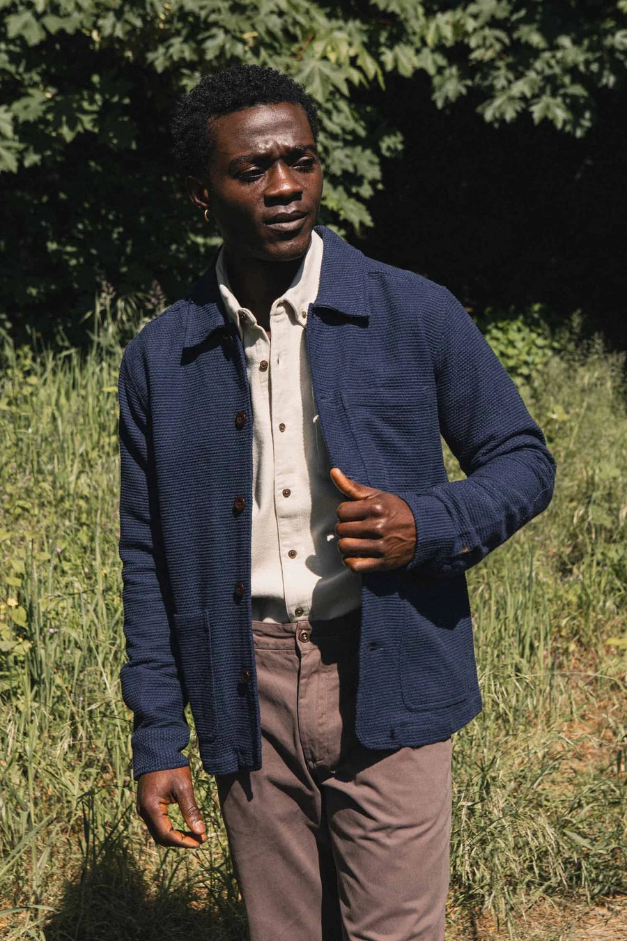 Studio Chore Coat - Indigo