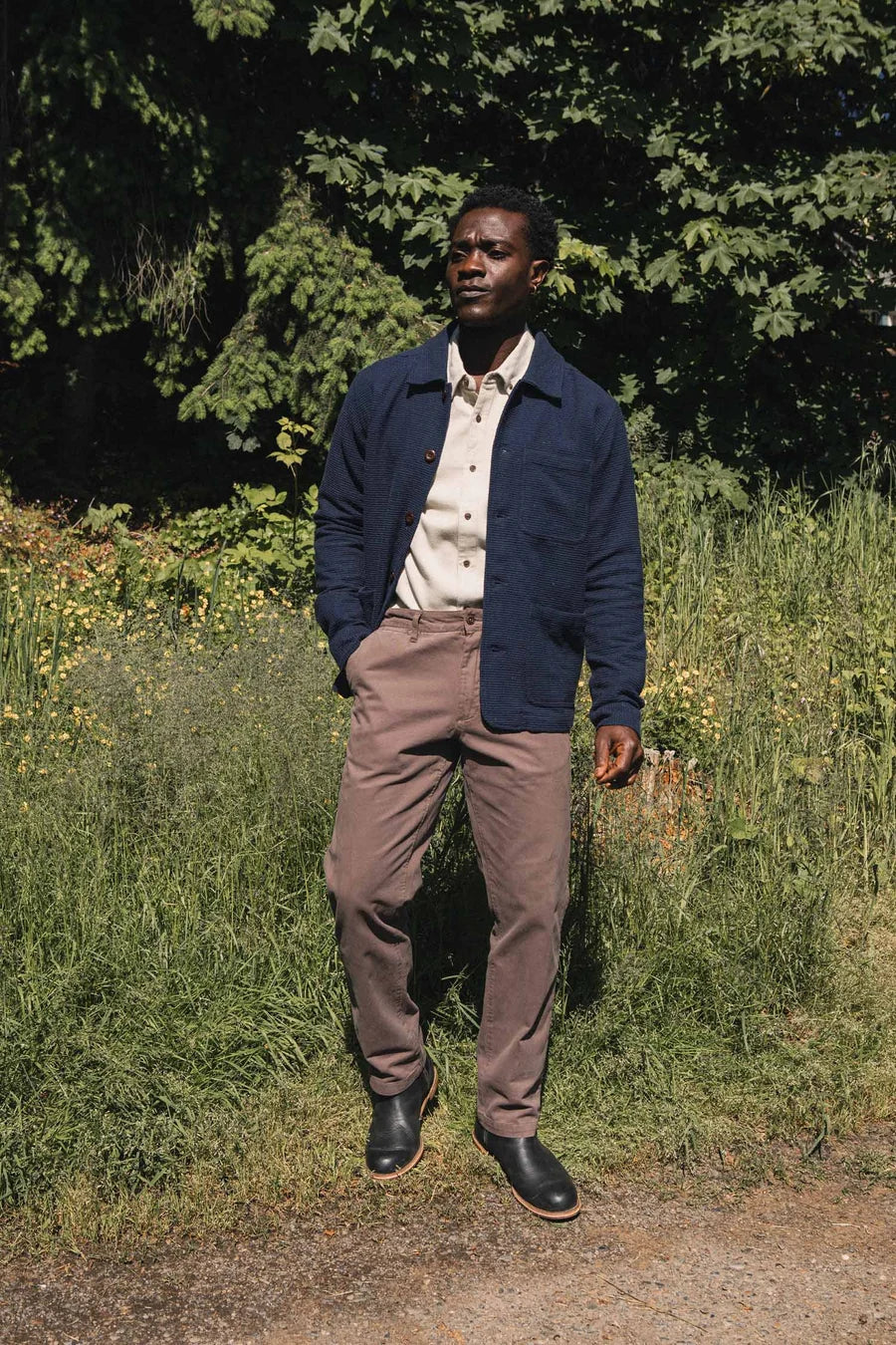 Studio Chore Coat - Indigo