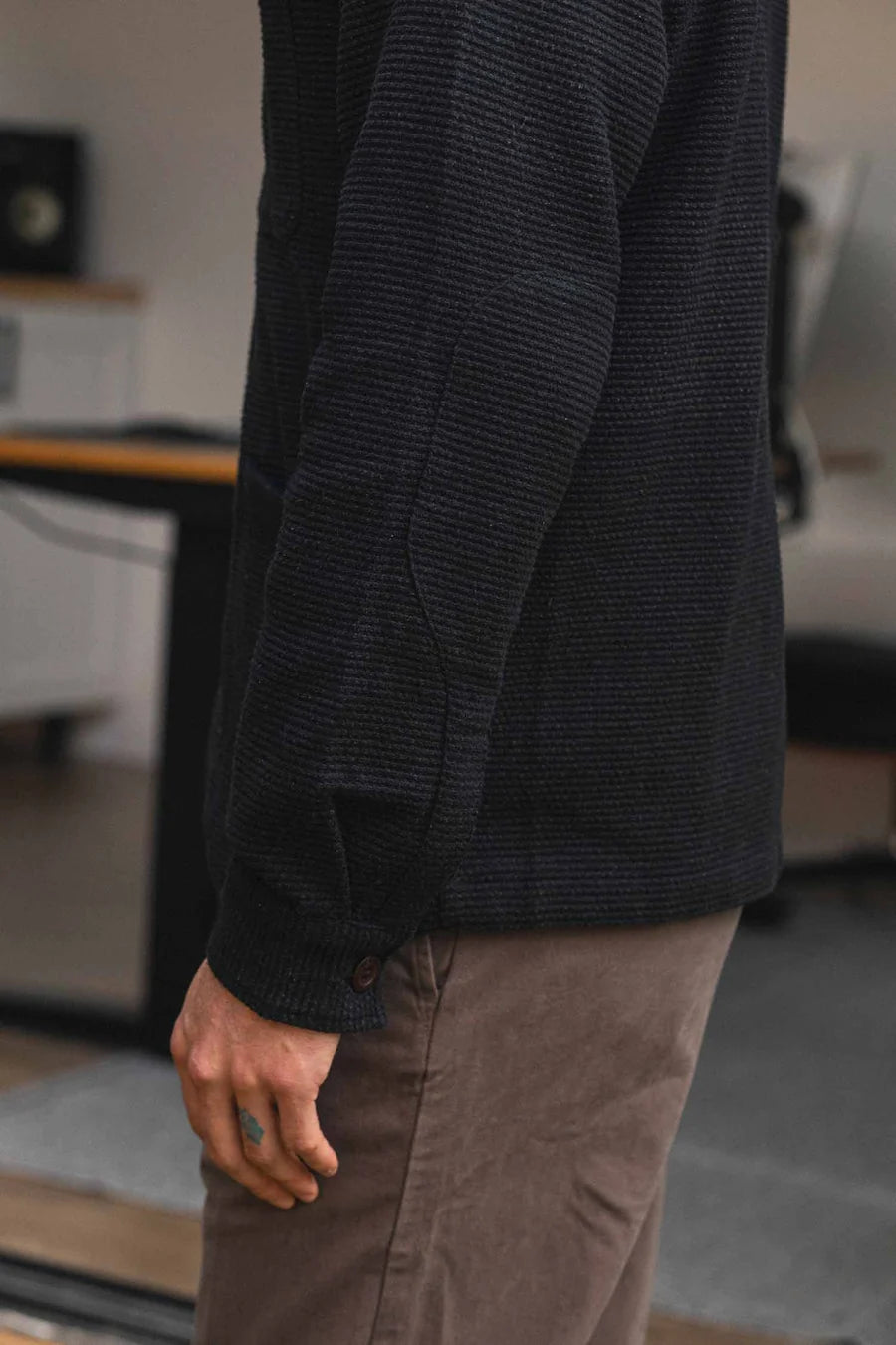 Studio Chore Coat - Washed Black