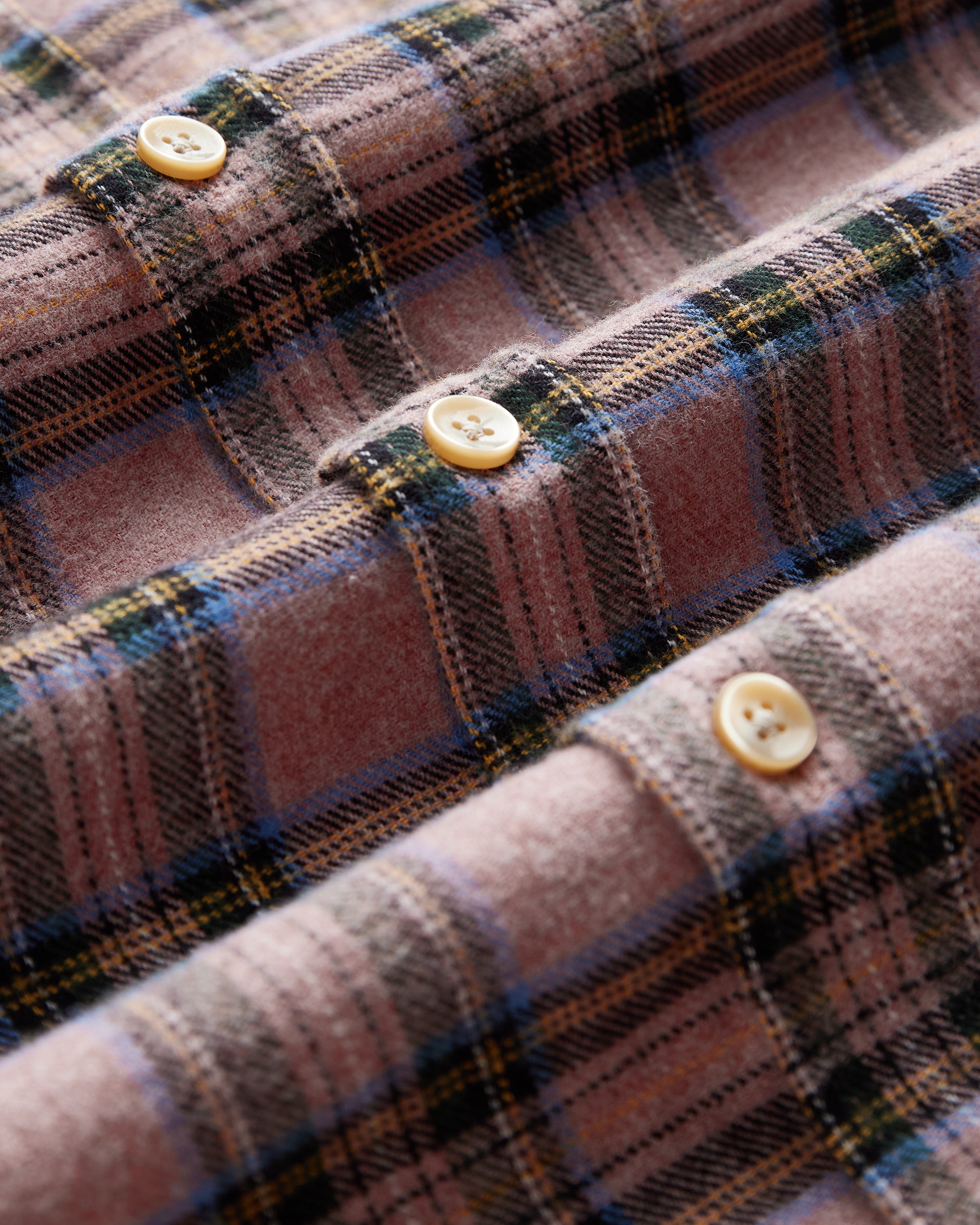 Cais Flannel Shirt - Pink Plaid