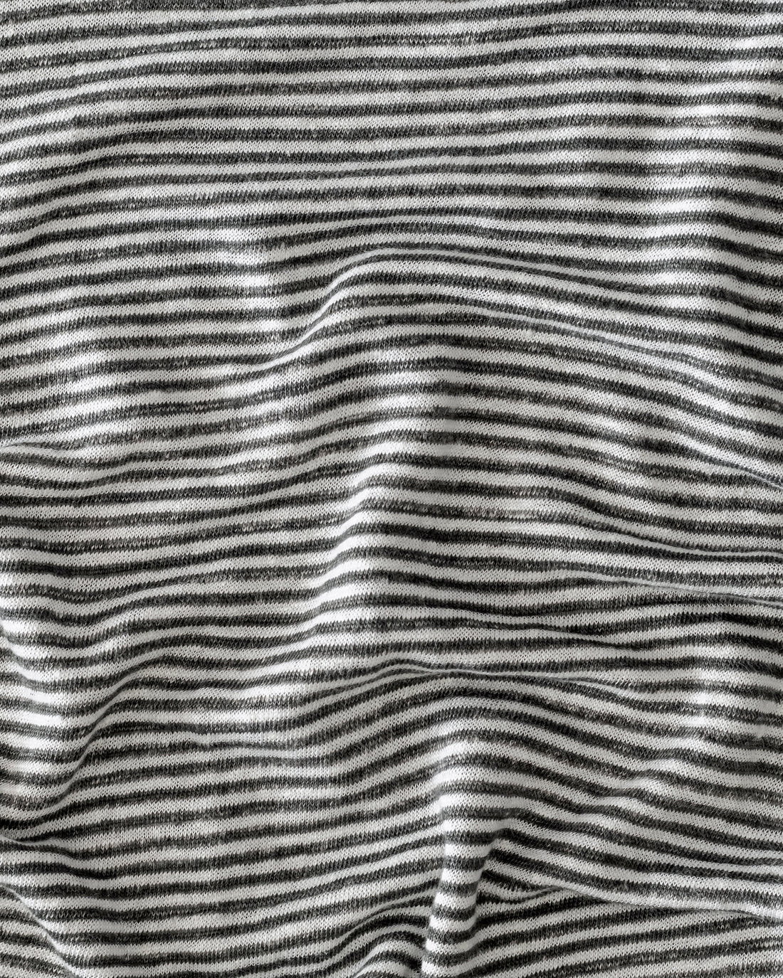 Knit Linen Tank Tee - Lines
