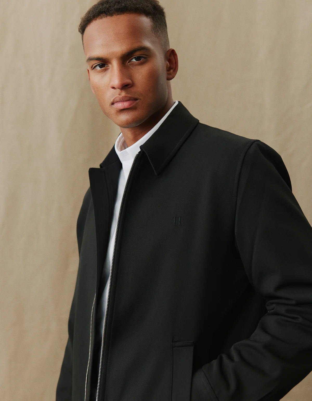 Como Coach Jacket - Black