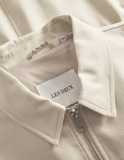 Como Cotton Coach Jacket - Light Sand