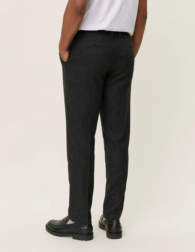 Como Wool Suit Pants - Charcoal