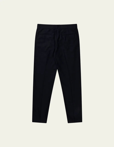 Como Wool Suit Pants - Dark Navy