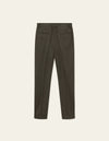 Como Wool Suit Pants - Forest Green