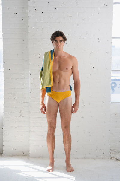Dune Swim Brief - Amber