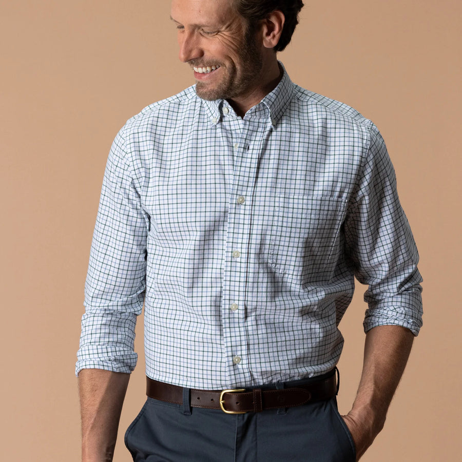 Oxford Sport Shirt - Hunter Green
