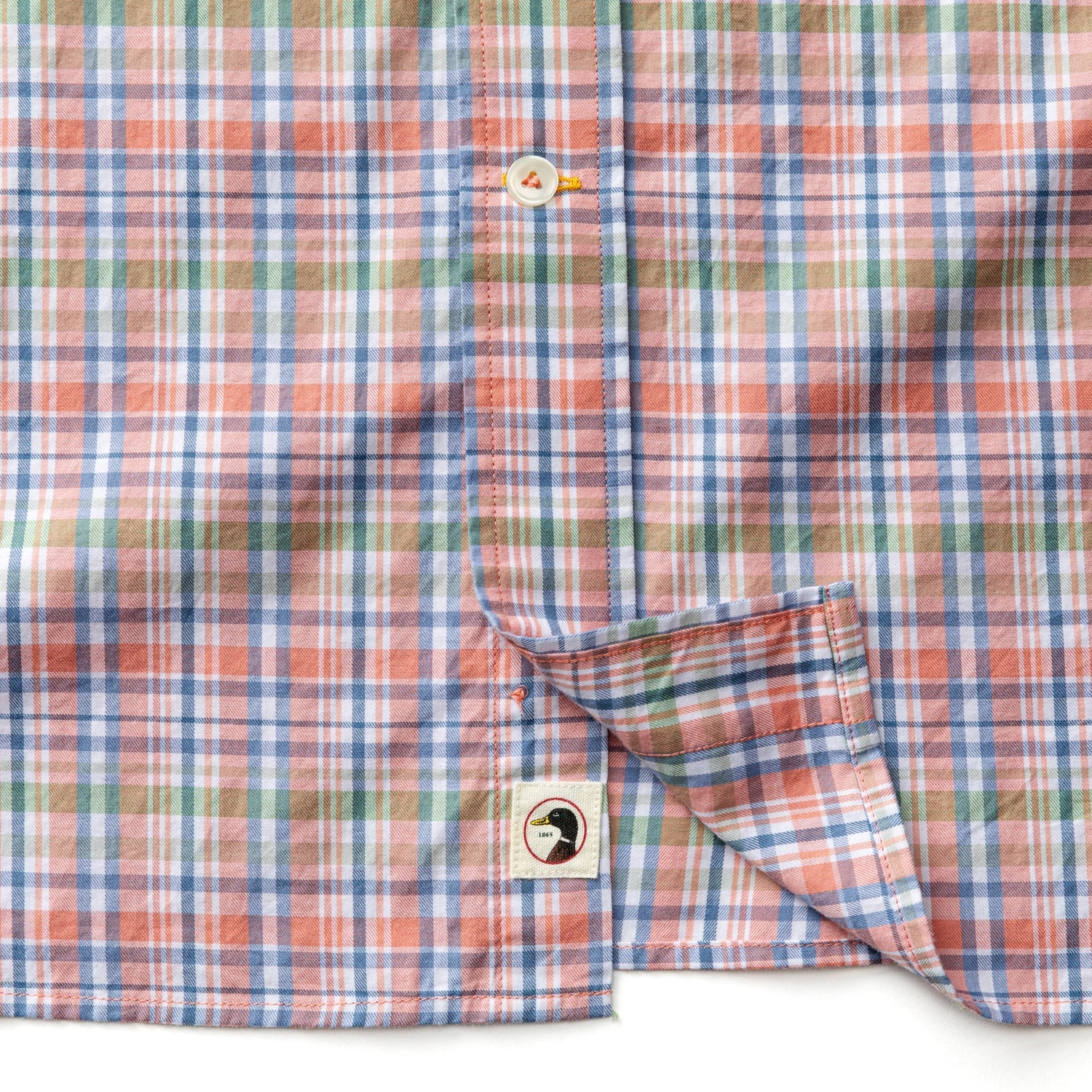 Cotton Twill Sport Shirt  - Rosebud