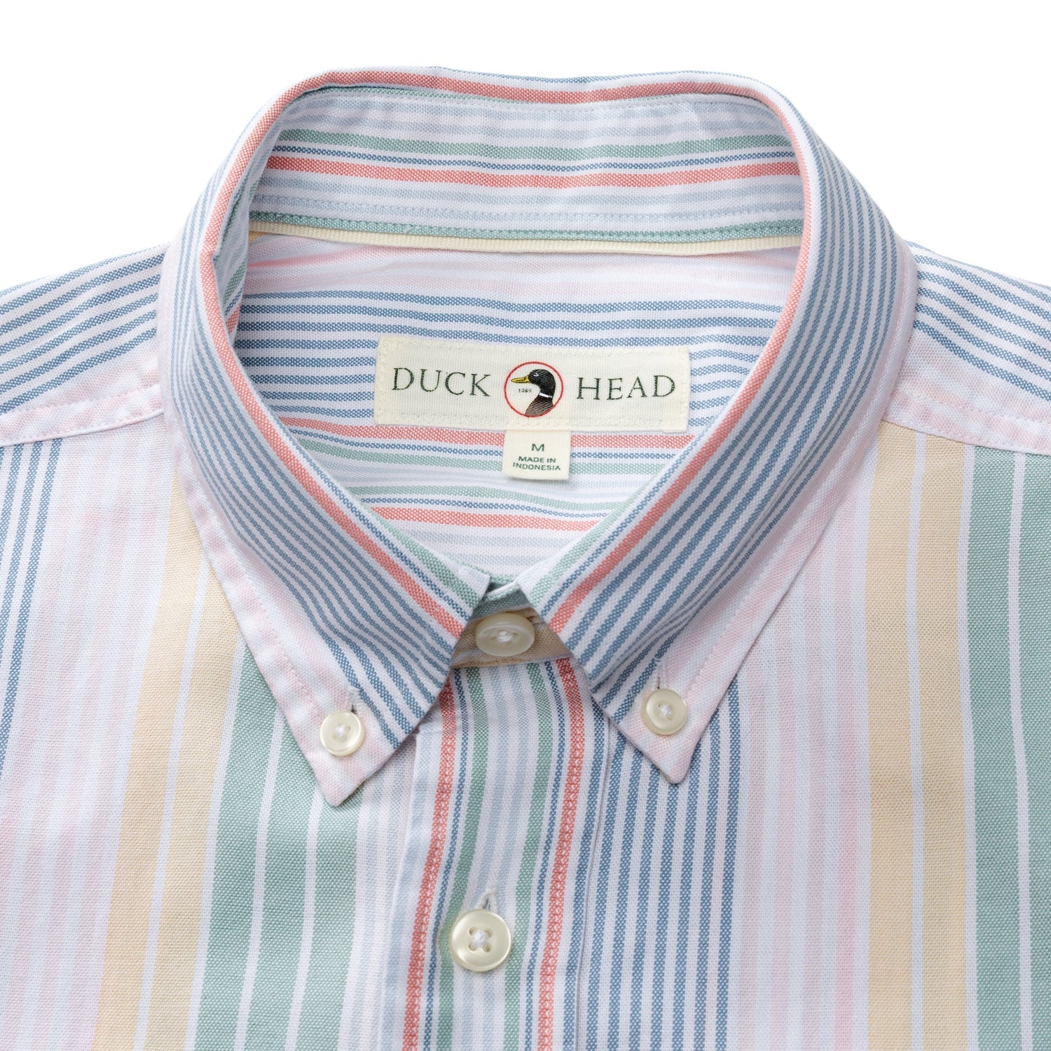 Cotton Oxford Sport Shirt - Prescott Stripe