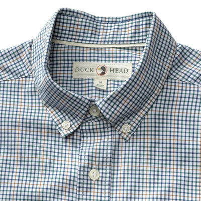 Cotton Twill Sport Shirt - Midnight Teal