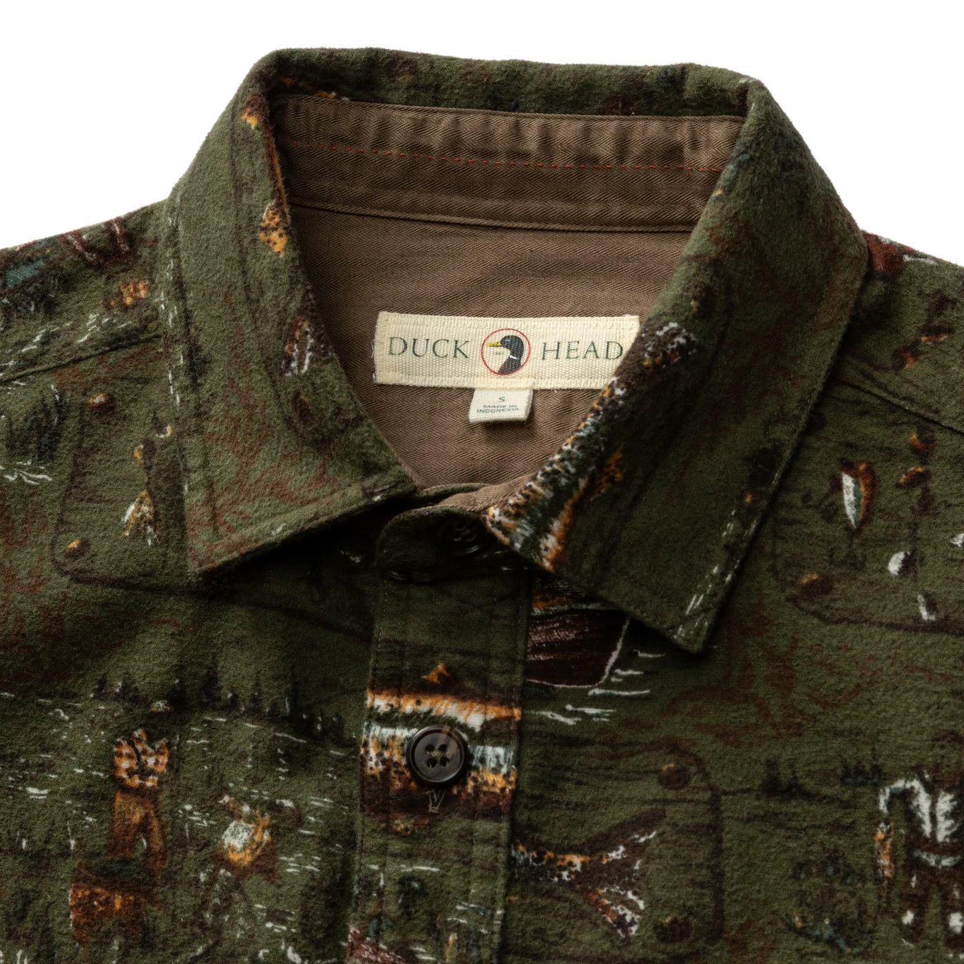 Slater Moleskin Overshirt - Dark Forest