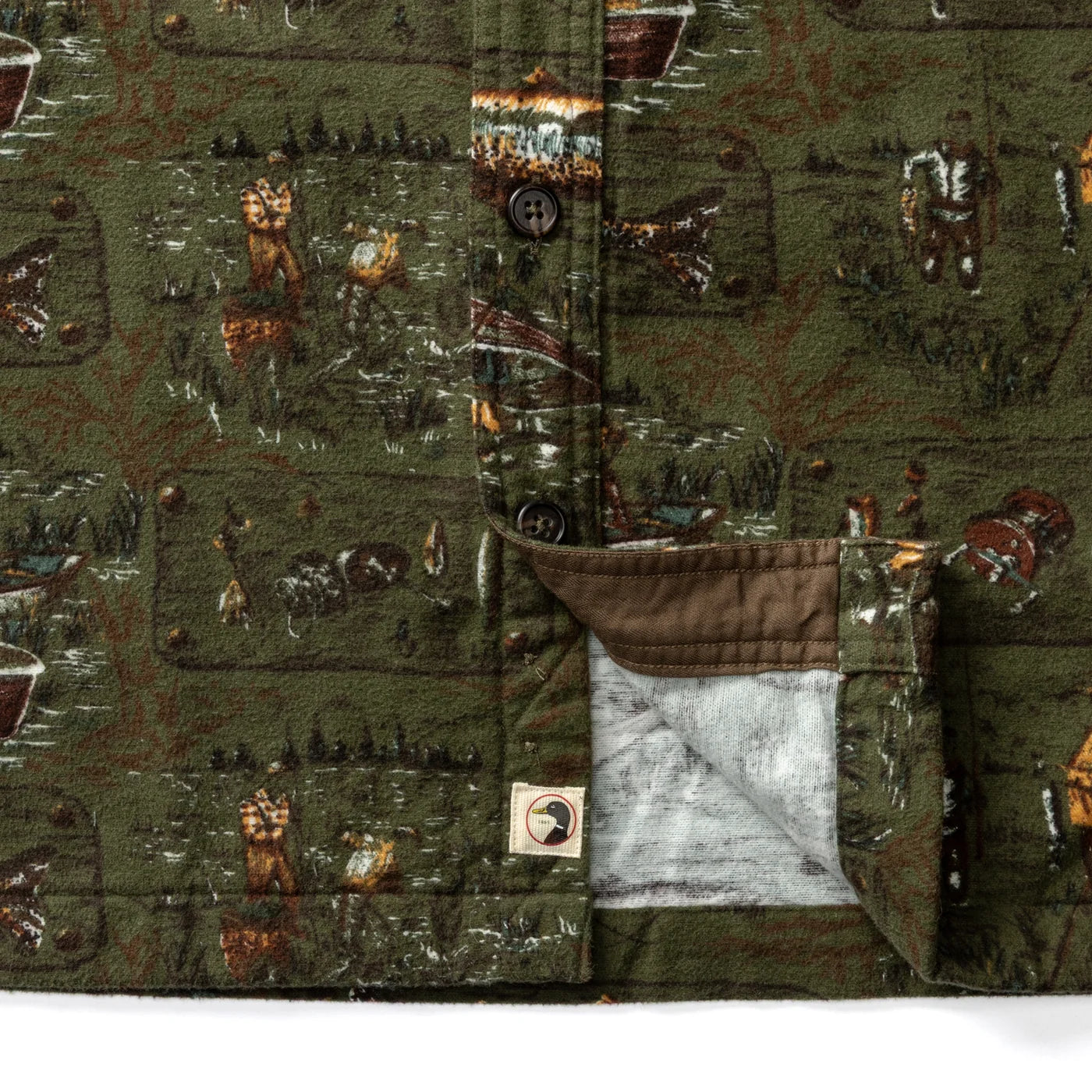 Slater Moleskin Overshirt - Dark Forest