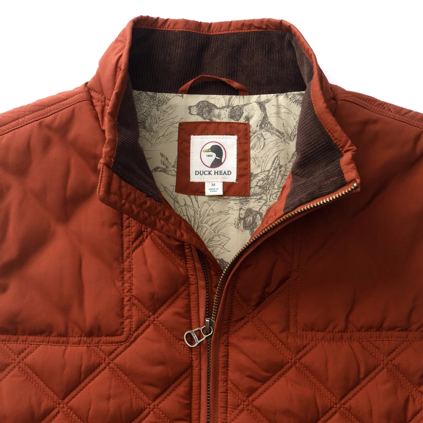 Fremont Sport Performance Quilted Vest - Brandy