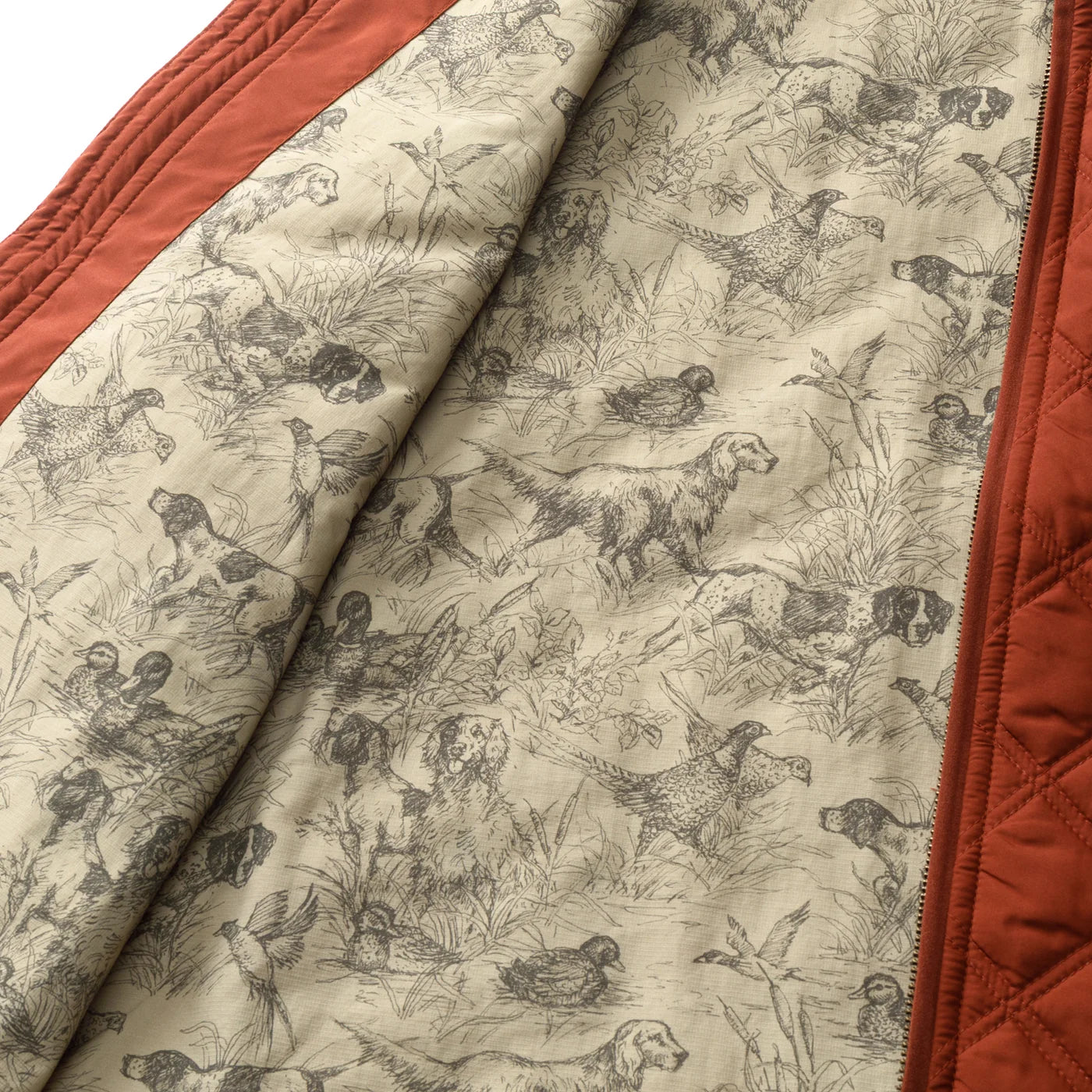 Fremont Sport Performance Quilted Vest - Brandy