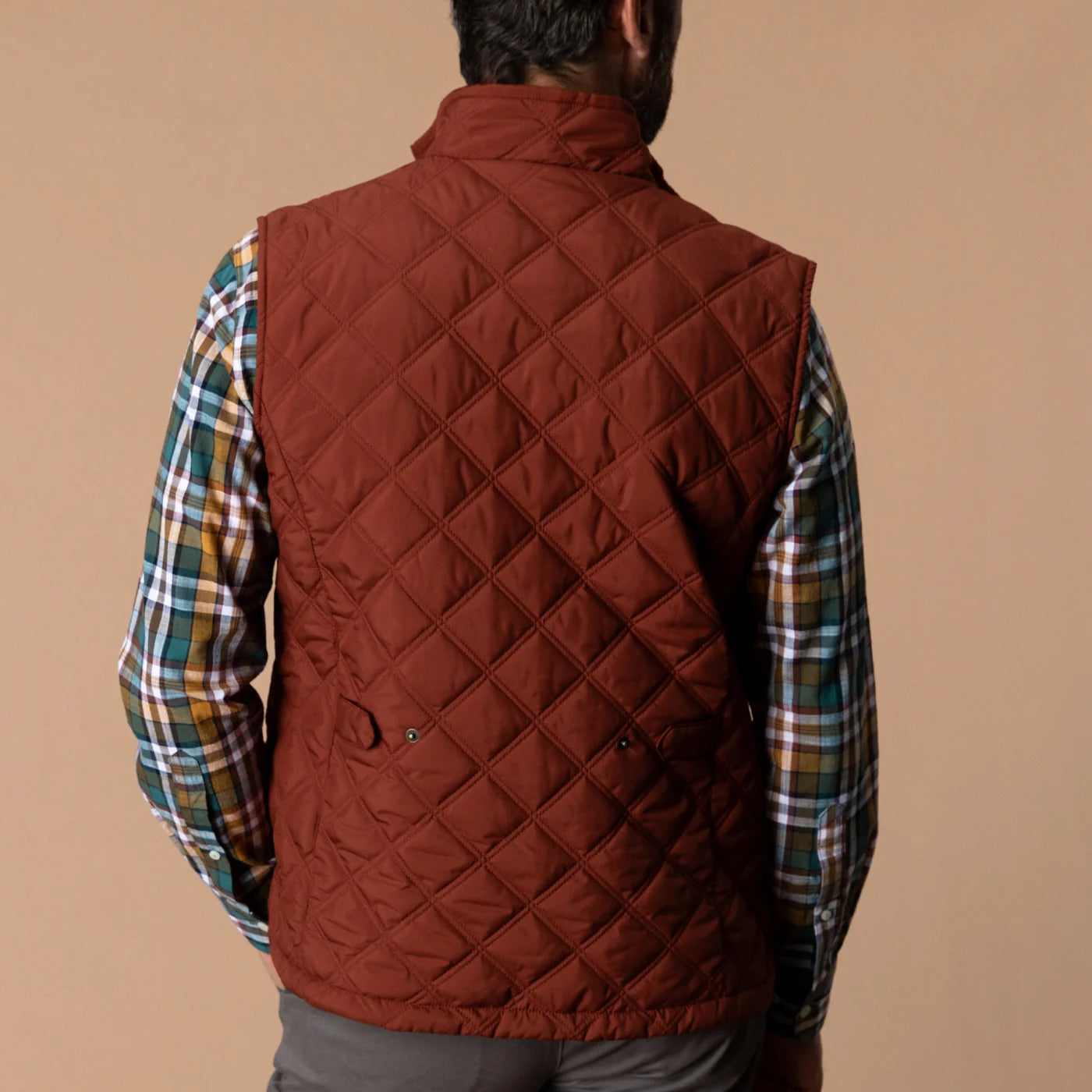 Fremont Sport Performance Quilted Vest - Brandy