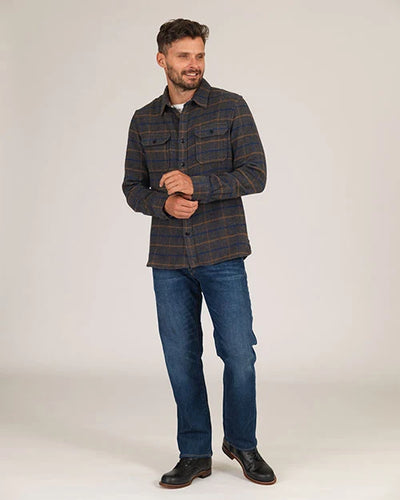 Winter Flannel Utility Shirt - Grey Hound