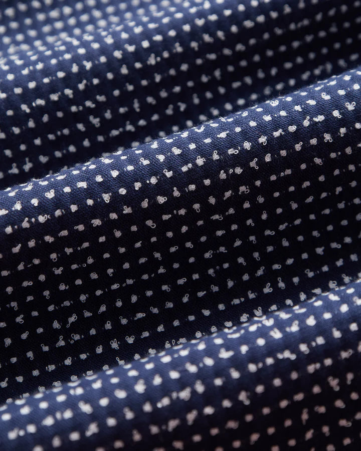 Dots Short Sleeve Shirt - Navy