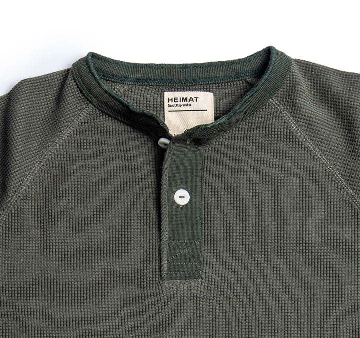Heimat Henley - Military Green