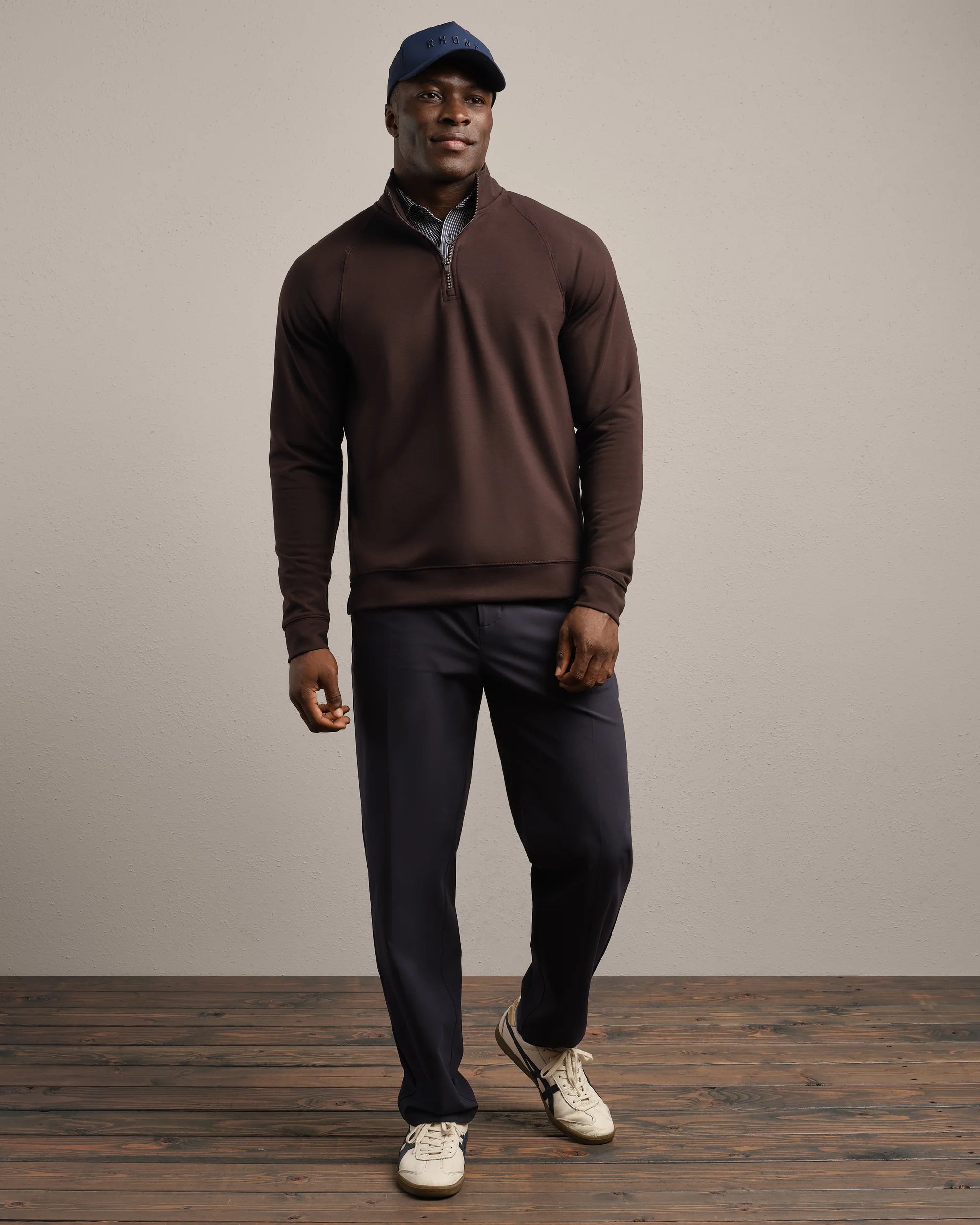 DreamState 1/4 Zip - Dark Espresso