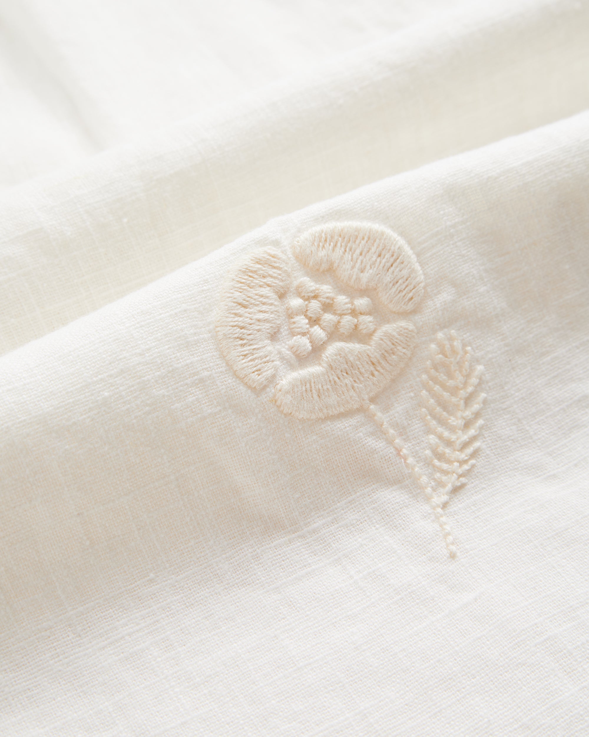 Embroidery Nature Ramie - Ecru