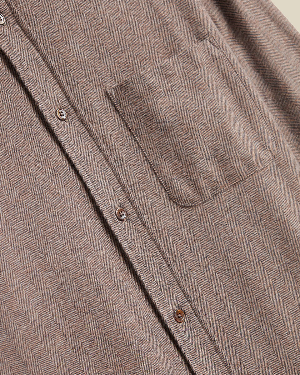 Espiga Herringbone - Light Brown