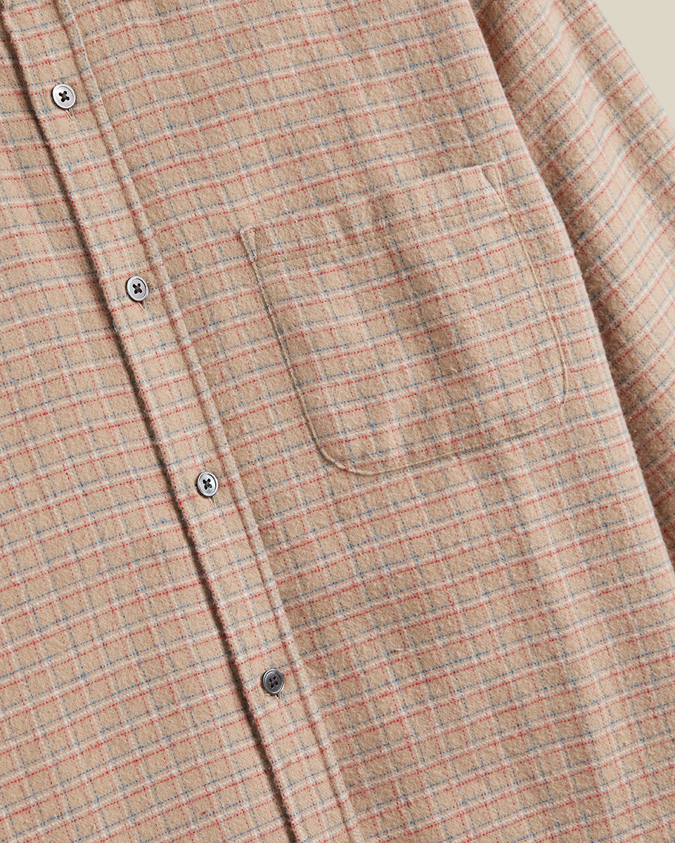 Estudo Flannel Shirt - Tan