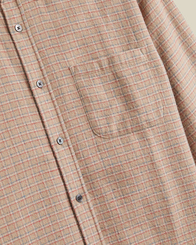 Estudo Flannel Shirt - Tan