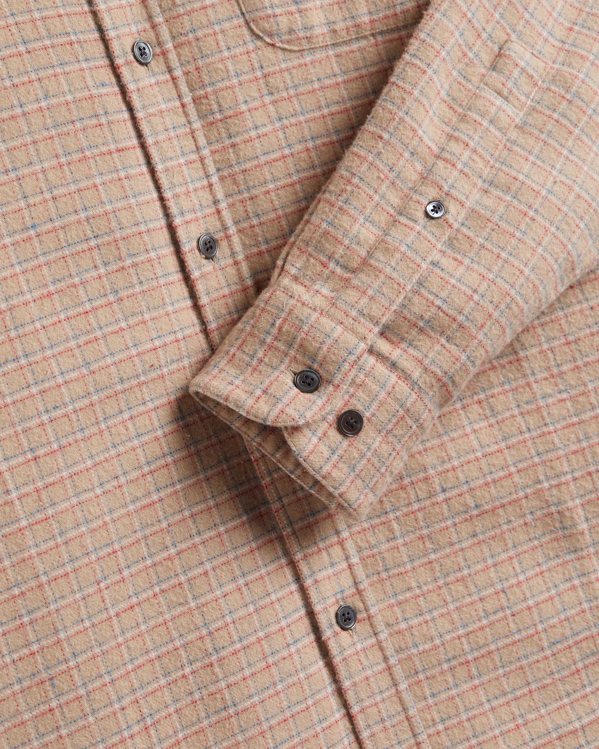 Estudo Flannel Shirt - Tan