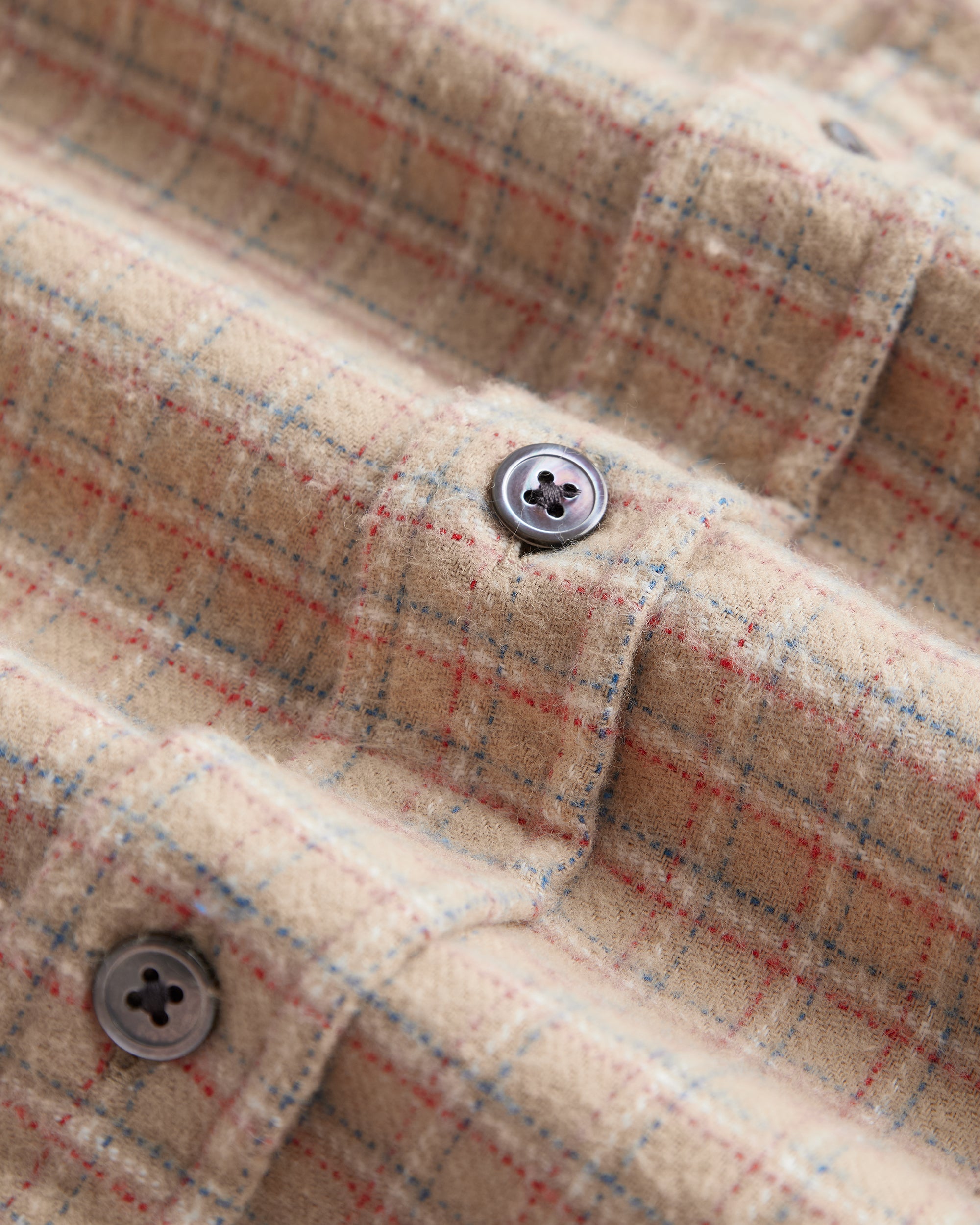 Estudo Flannel Shirt - Tan