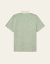 Easton Knitted Short Sleeve Shirt - Vintage Green