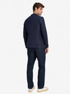 Perry Herringbone Blazer - Dark Navy