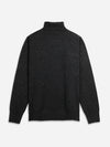 Mason High Neck Sweater - Charcoal Heather