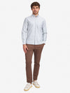 Fulton Logo Oxford - Light Blue