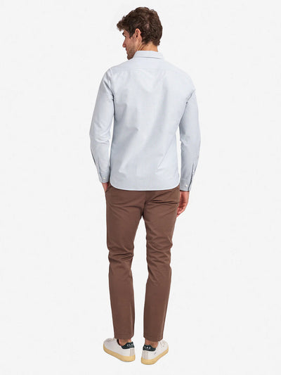 Fulton Logo Oxford - Light Blue