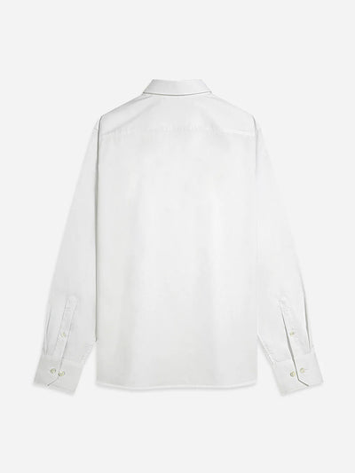 Adrian Twill Shirt - Bright White