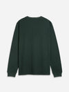 Court Waffle Henley - Dark Green