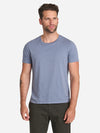 Village Crew Neck Tee - Slate Blue