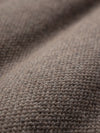 Dante Crew Jacquard Sweater - Chocolate Heather