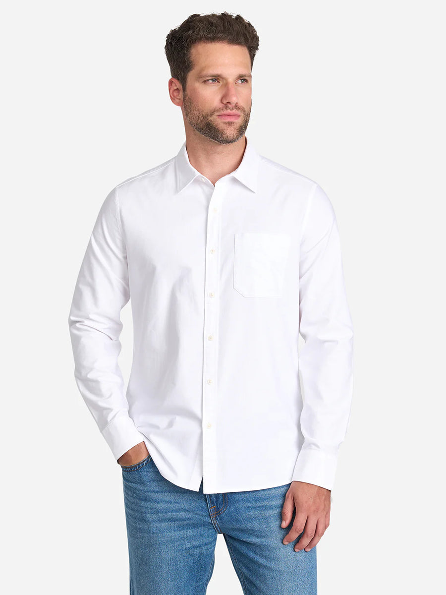 Arik Oxford Shirt - Bright White