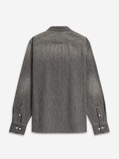 Fulton Denim Shirt - Light Grey Denim