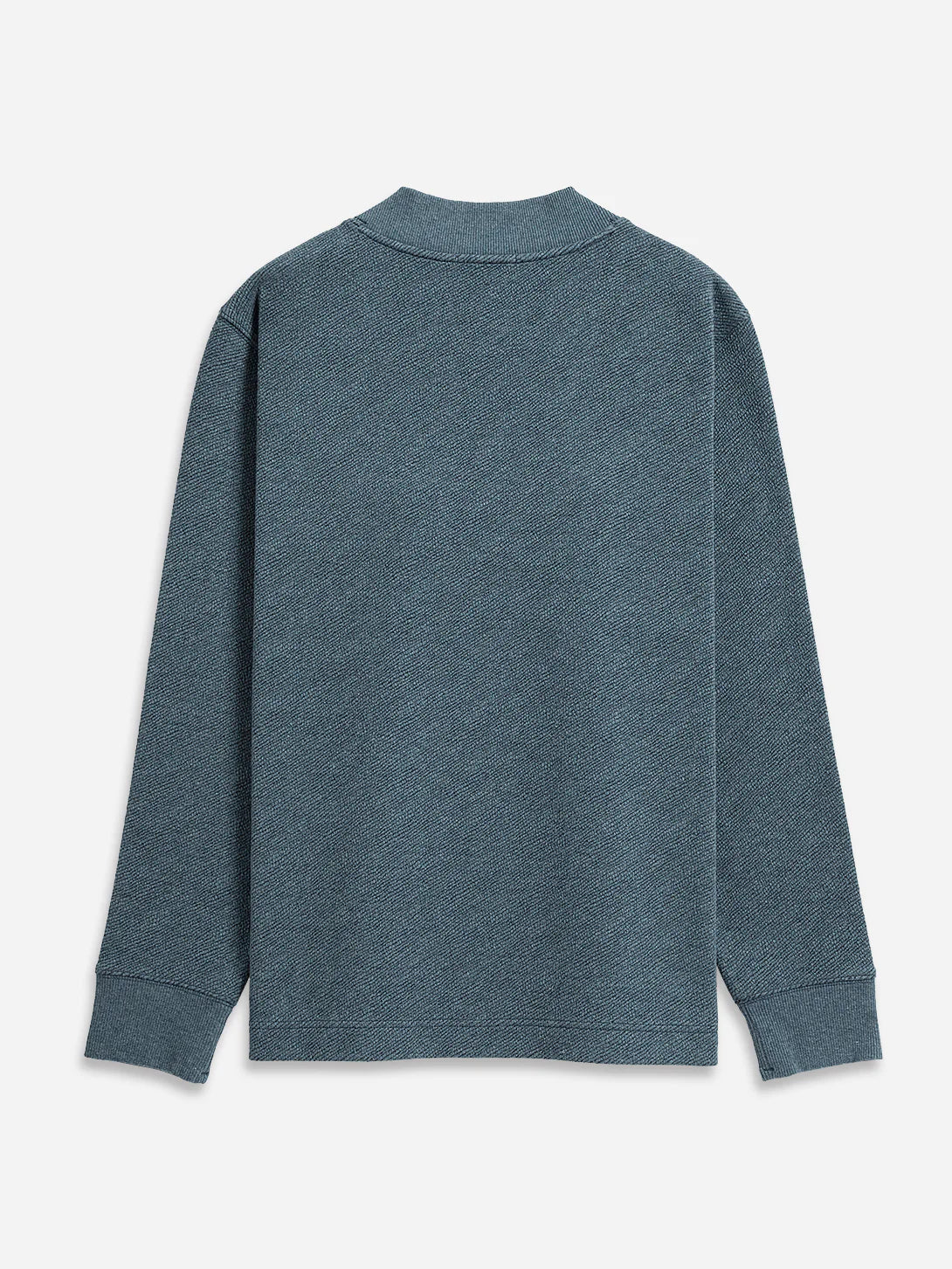 Byron Jacquard Cardigan - Yale Blue Heather