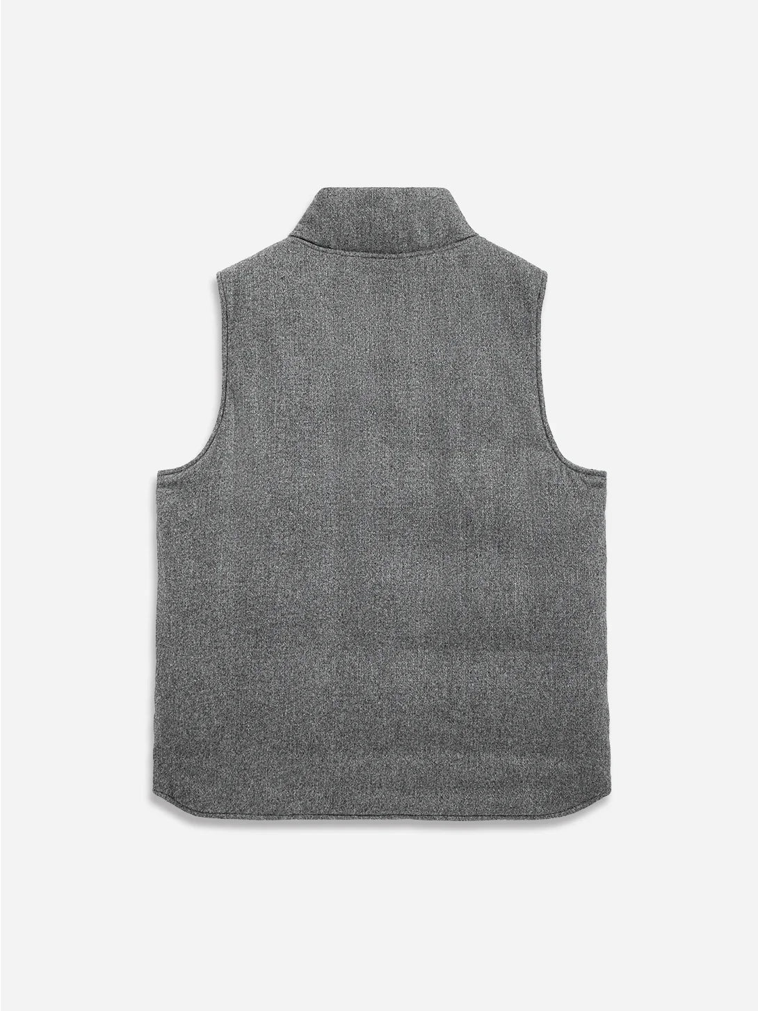 Raul Puffer Vest - Dark Charcoal